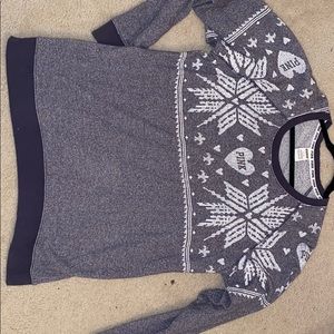 purple VS pink oversized sweater /pullover